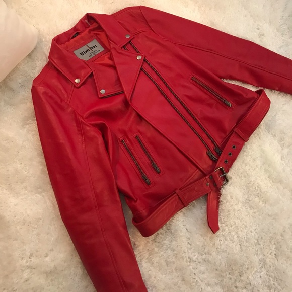Whet Blu Brand NEW NEVER worn Authentic Leather Jacket XXL - Picture 2 of 7